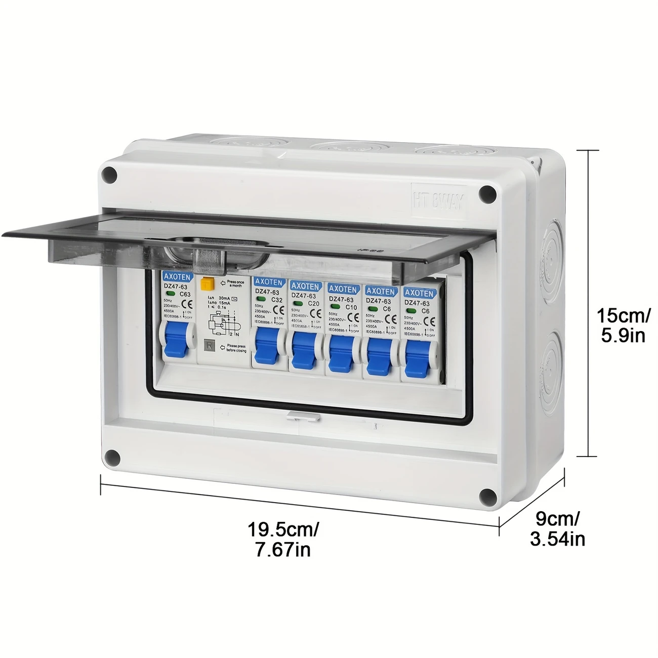 Miniature Circuit Breaker Combination Switch Box - Image 5