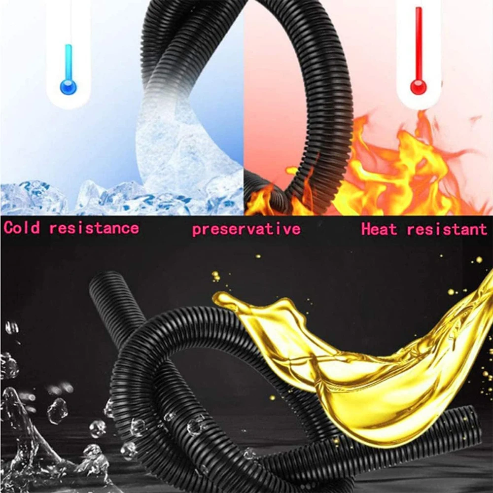 6M Flexible Split Loom Tubing Cable Organizer 7mm - Image 2