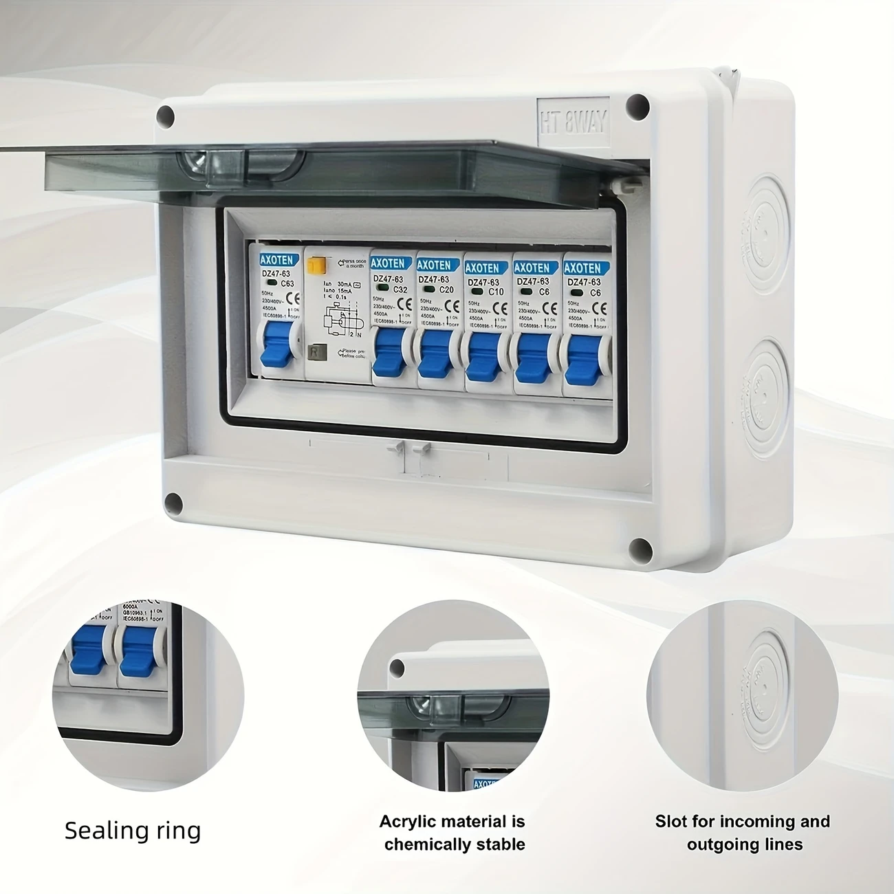 Miniature Circuit Breaker Combination Switch Box - Image 4