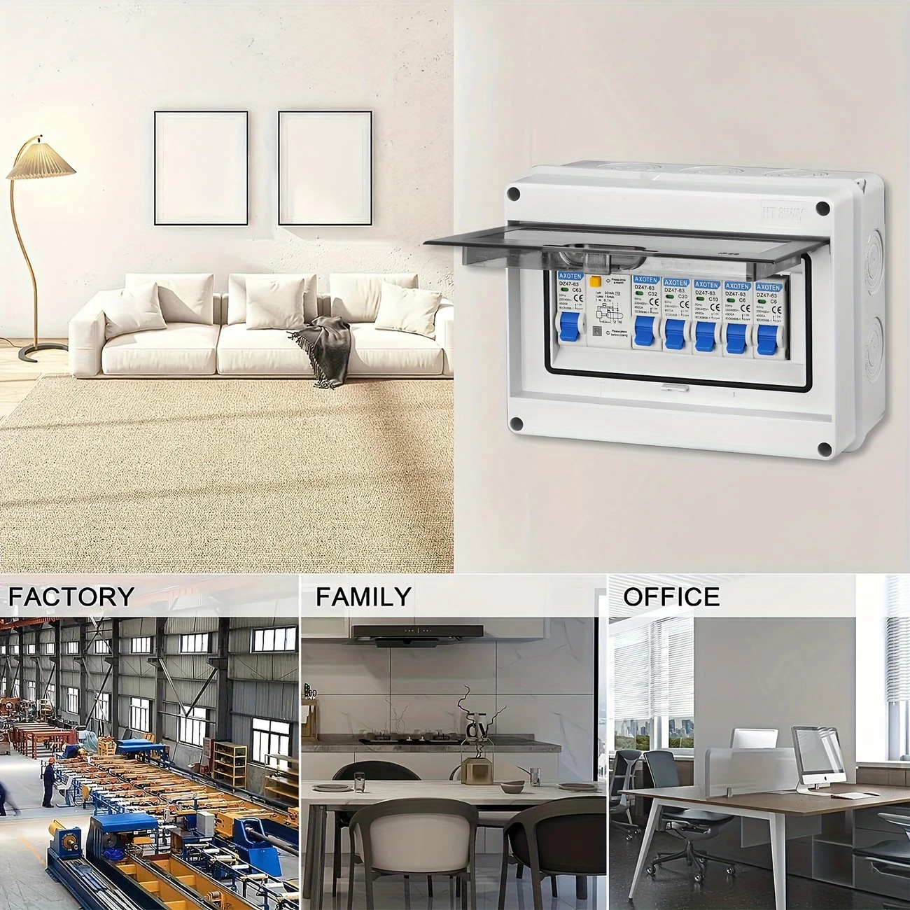 Miniature Circuit Breaker Combination Switch Box - Image 2