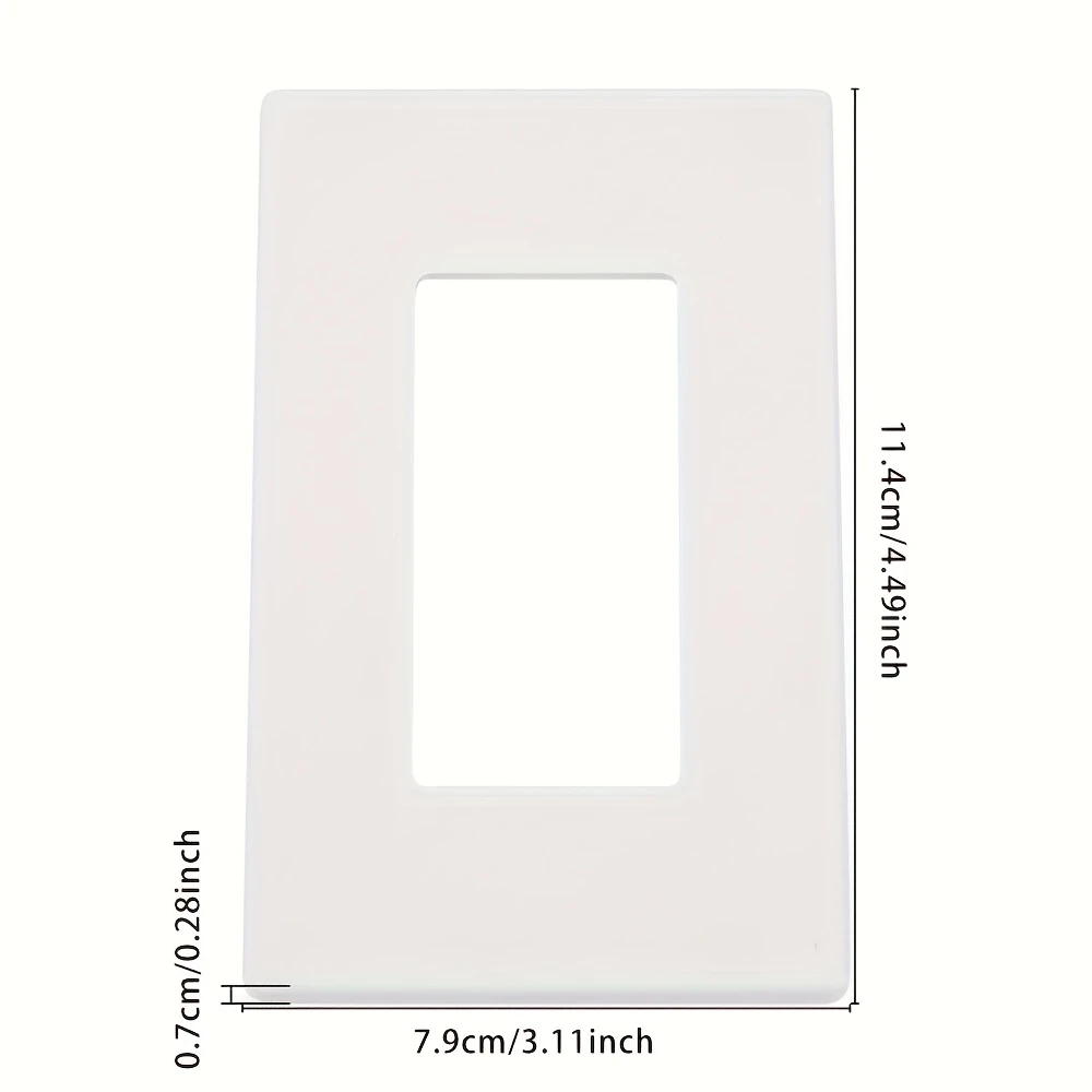 1pcs ABS Receptacle Outlet Wall Plates - Image 4